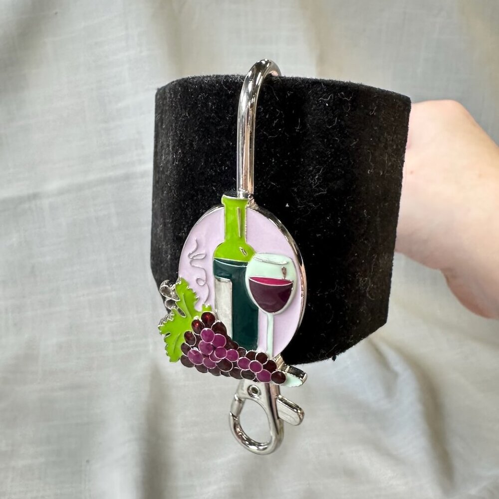 Alexx Wine Lovers Purse Key Holder